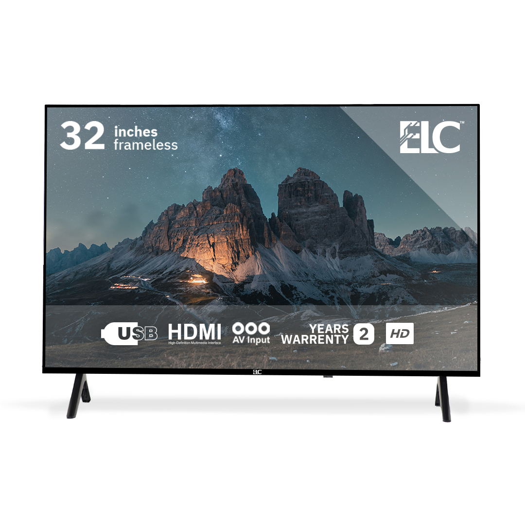 ELC TV 32" Inches Smart Android -ATV- (FrameLess)