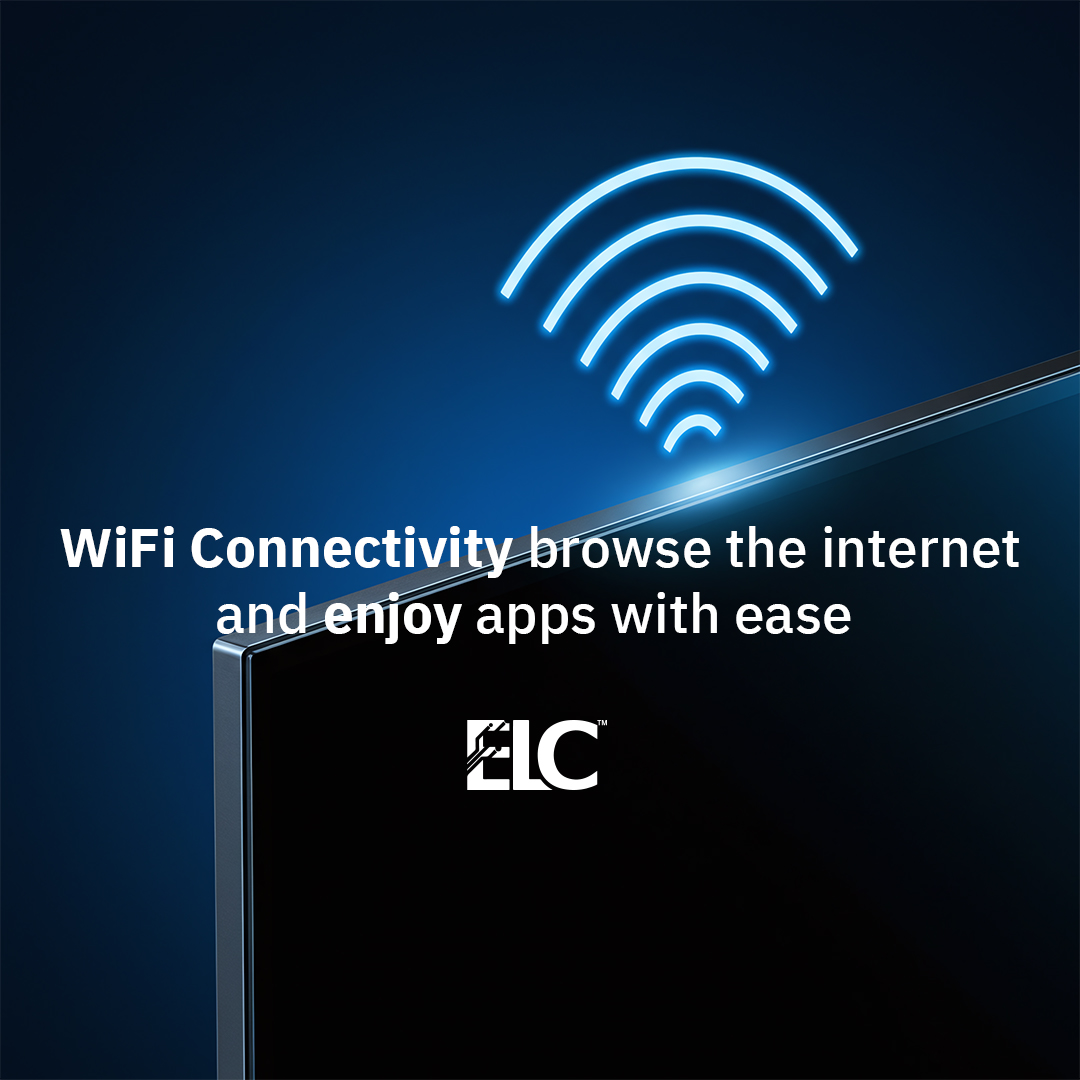 ELC TV 32" Inches Smart Android -ATV- (FrameLess)